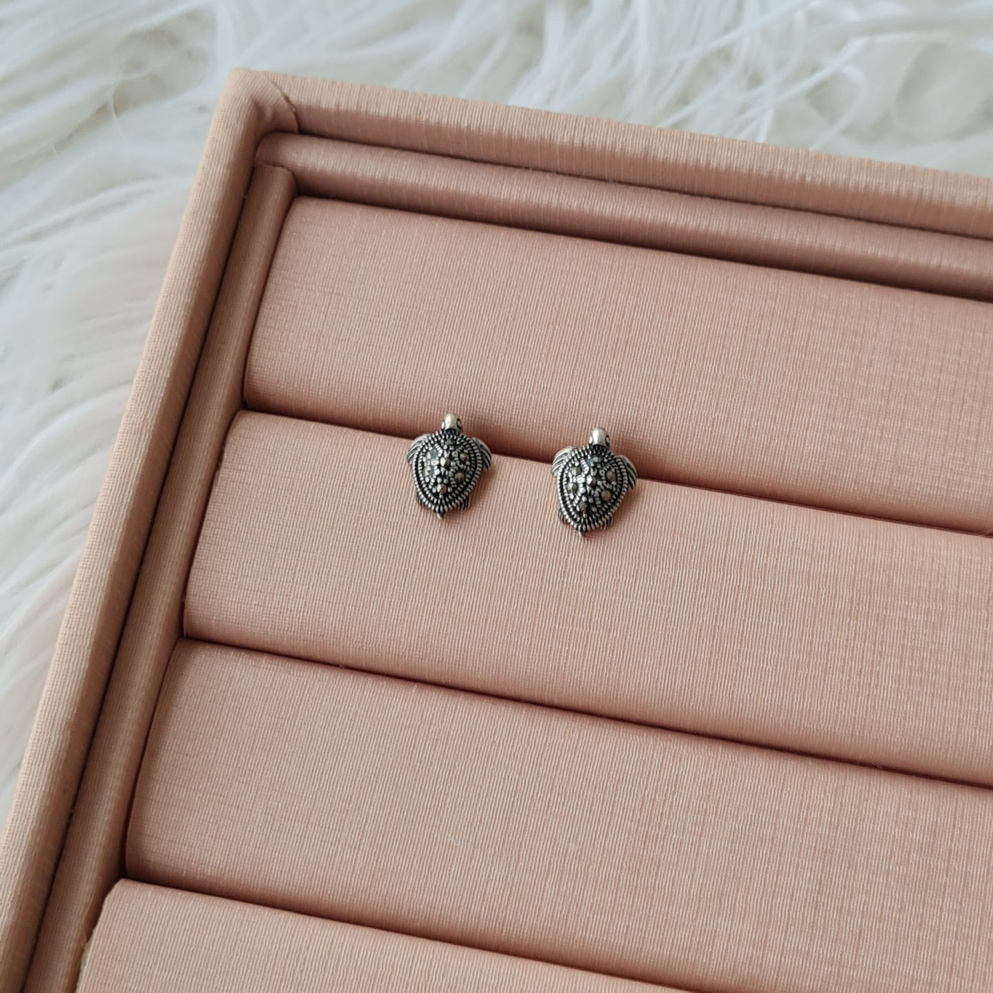 Brinco - tartaruga marcassita