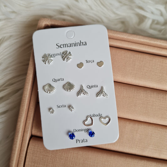 Brincos - semaninha